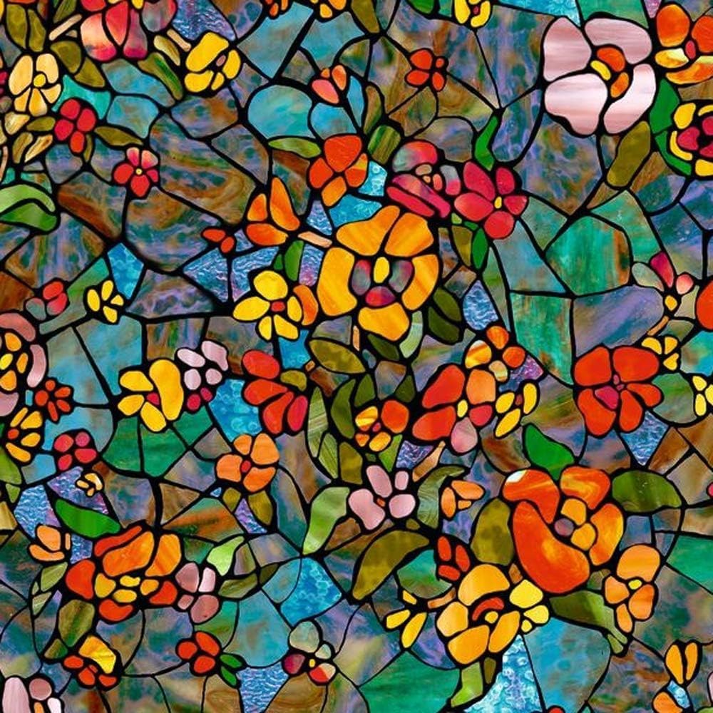 Dc Fix D-C-Fix® Like-Contact (Self Adhesive Vinyl Window Film) Stained Glass Effect Venetian Garden 45Cm X 2M 346-0431