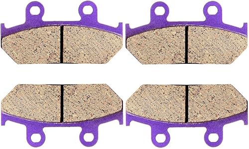 Miniatura 3 de SCITOO FA124/2 Pastillas de freno para Honda CB125S 1990 pastillas de freno delanteras de fibra de carbono