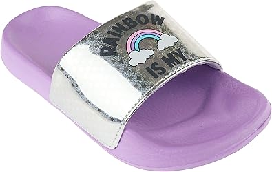girls purple slides