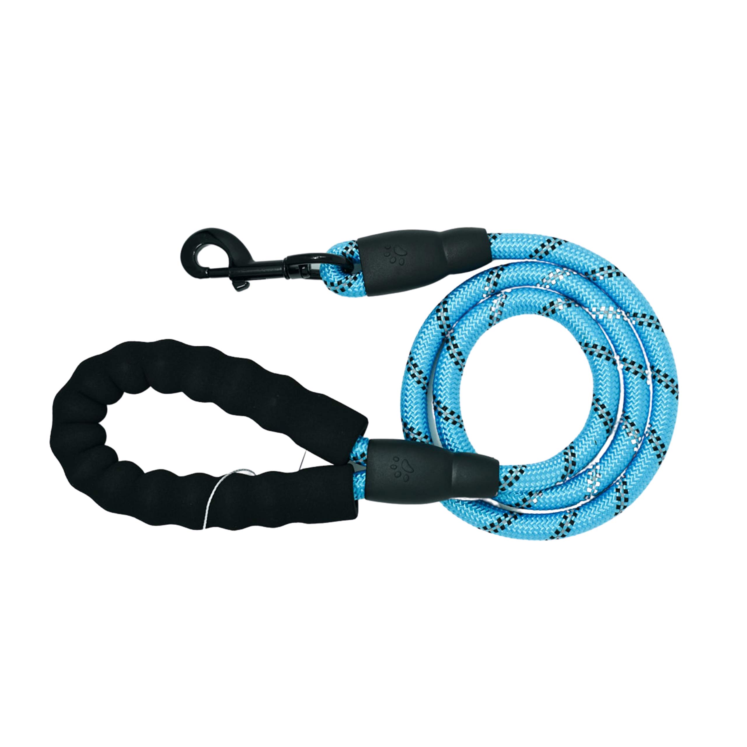 STJ Company - Guinzaglio corto per addestramento stradale per cani, insegnagli a camminare senza tirare, corda da arrampicata su roccia da 46 cm con bullone girevole in metallo l, porta il tuo