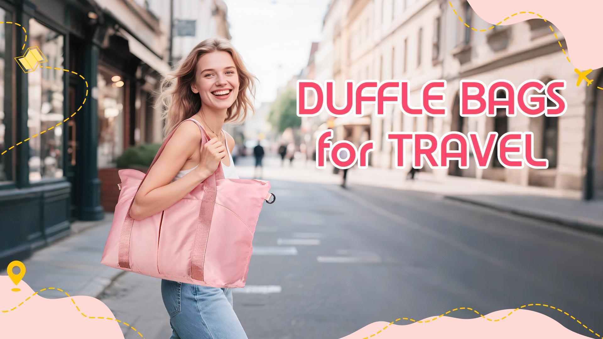 Amazon.com | Magimack Duffle Bag for Travel with Trolley Sleeve