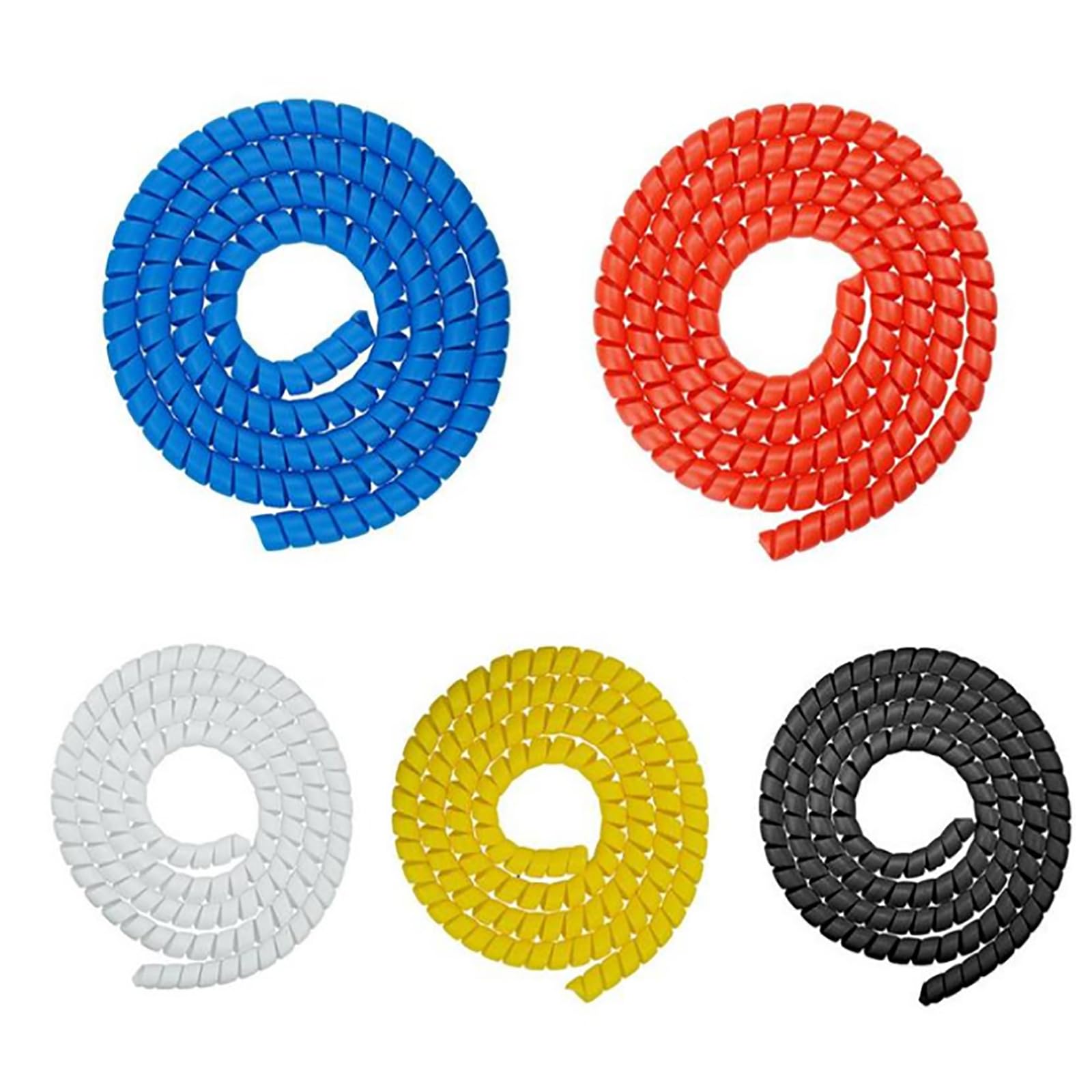 Haiki Fundas protectoras de línea de freno, espirales, tubo de cable, para accesorios de scooter eléctrico