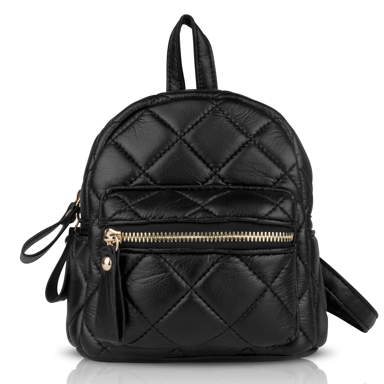 angeline mini Black Travel Back Pack for Women perfect for Airport look-picture-11