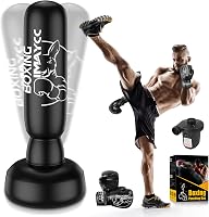 IMAYCC 180cm Álló Boxzsák Felnőtteknek és Fiataloknak, Edzéshez Kickbox Muay Thai MMA 1