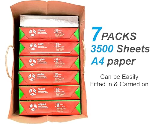 Miniatura 5 de 50 bolsas grandes de papel kraft de 14 pulgadas de largo x 10 pulgadas de ancho x 1575 pulgadas de alto ultra anchas con mango trenzado solución