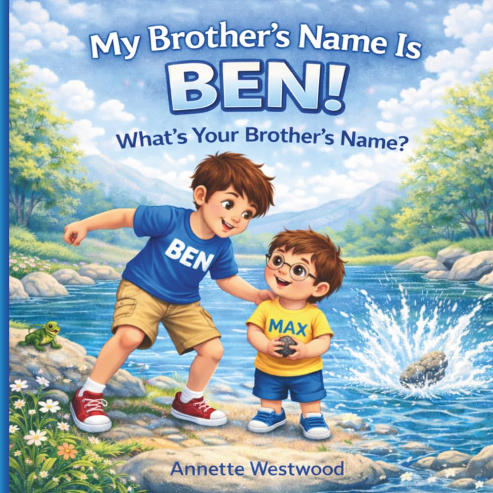 My Brother's Name Is Ben! What's Your Brother's Name?: A Fun Interactive Story About Brothers, Questions, and Family Bonding (My Super Amazing Family!)