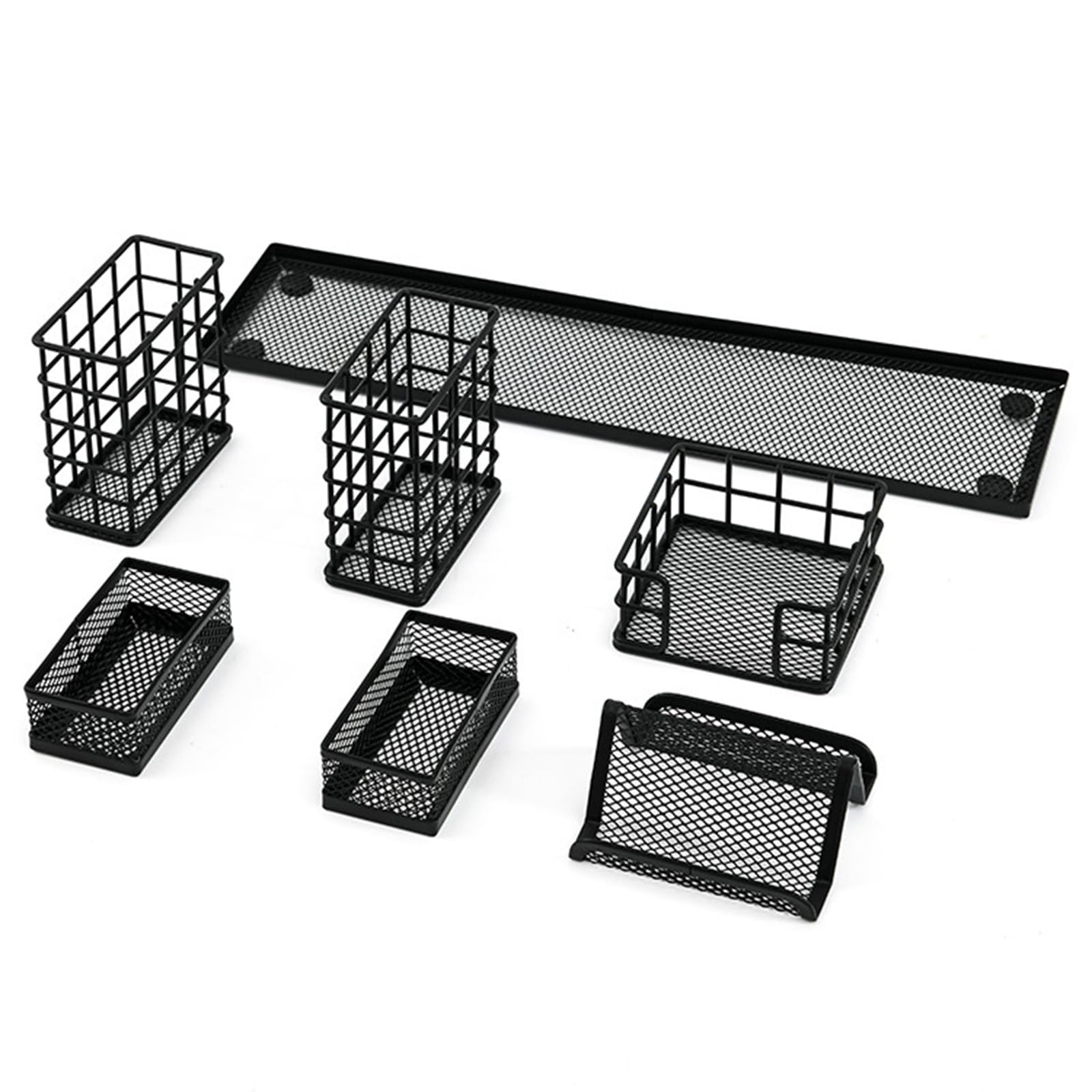 Multifunzionale Combinazione Portapenne Metallo Organizzare Forniture Ufficio Per Studenti Ufficiali Grande Capacità Per Gli Studenti