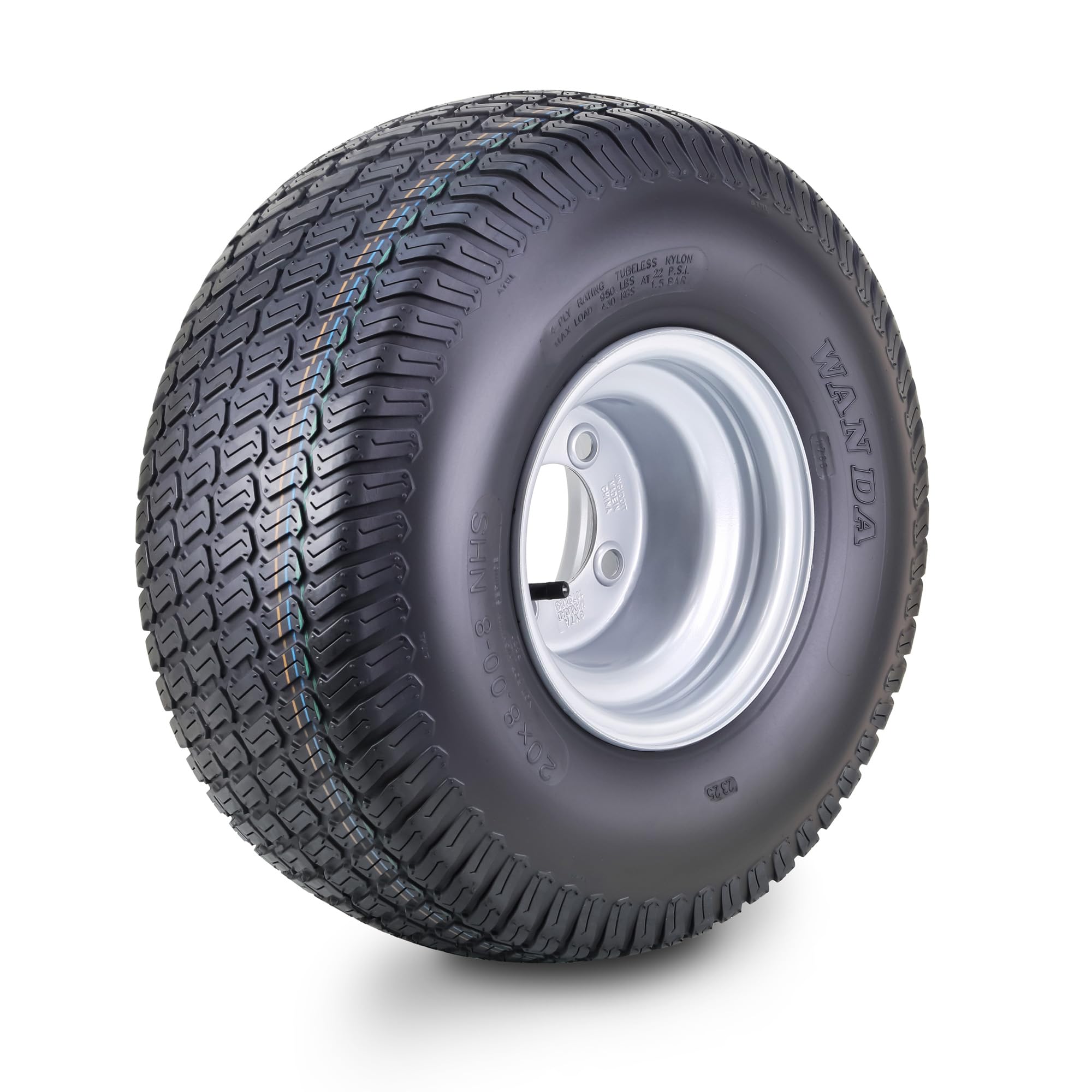 Amazon.com: WANDA Lawn Mower Tractor Tire & wheel 20X8-8 4-Ply