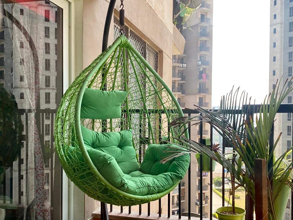 Metal Swing Chair Without Stand For Home, Hanging Swings For Indoor
