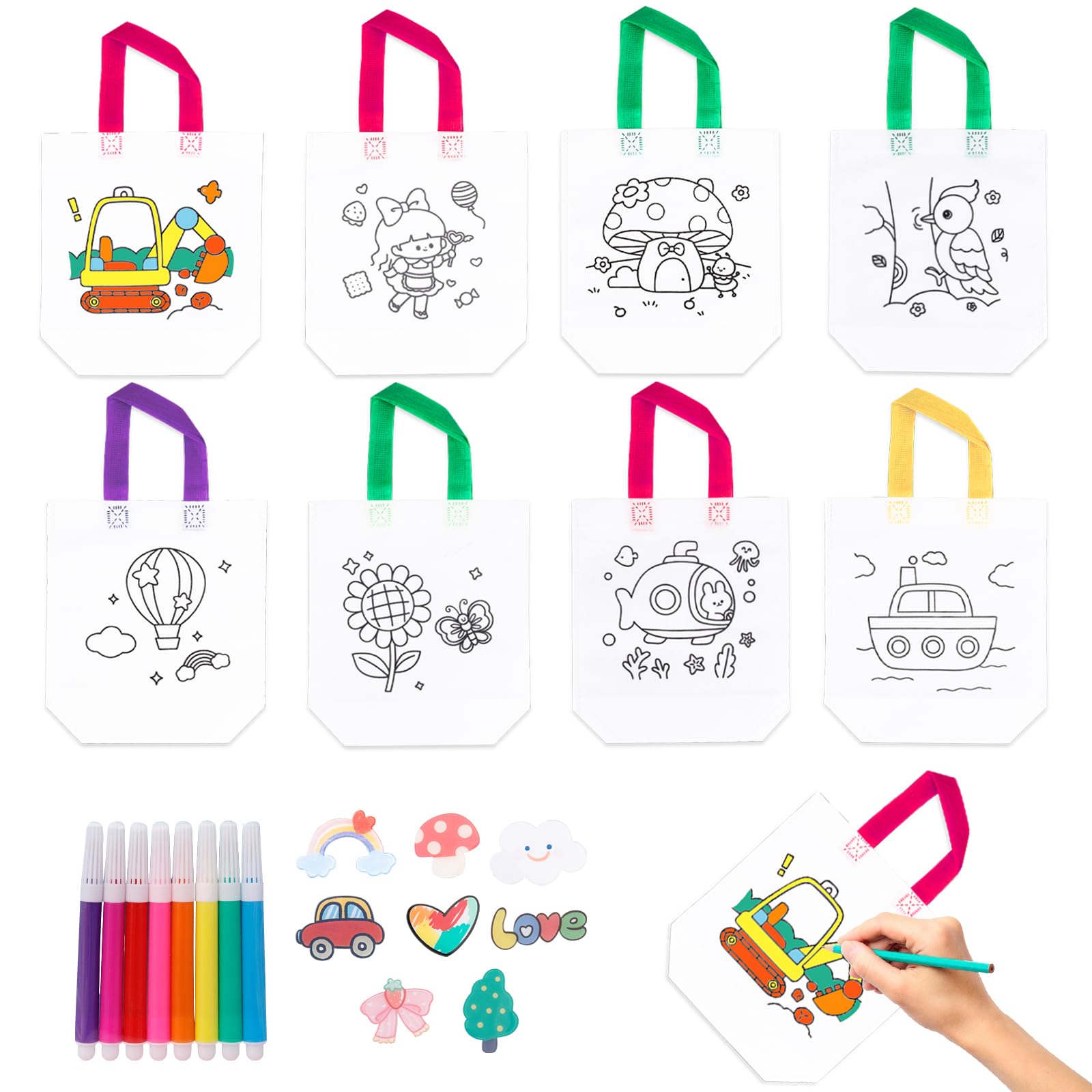 Bolsa Tela Para Pintar Set 10 Bolsas De Tela Para Pintar 10