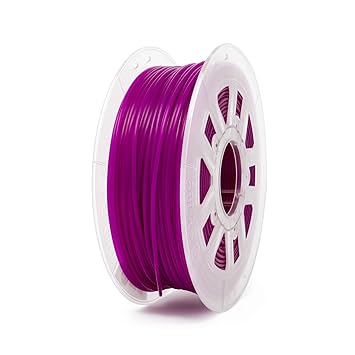 Gizmo Dorks 3mm (2.85mm) PLA Filament 1kg / 2.2lb for 3D Printers, Translucent Purple