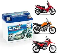 Bateria Moto Cg 160 Bros Pcx Titan 150 Biz 125 Fan Xre 300 Dk Fazer Yamaha Factor Ybr Xtz Crosser Pop 100 110 Cral 12v 5ah