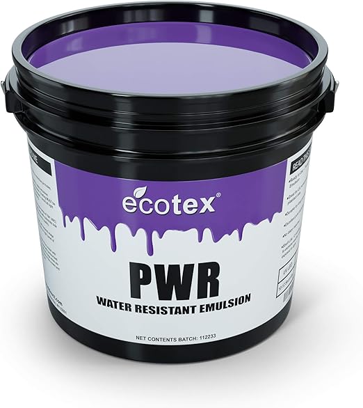 Ecotex® PWR Screen Printing Emulsion (Quart 32oz.) Pre