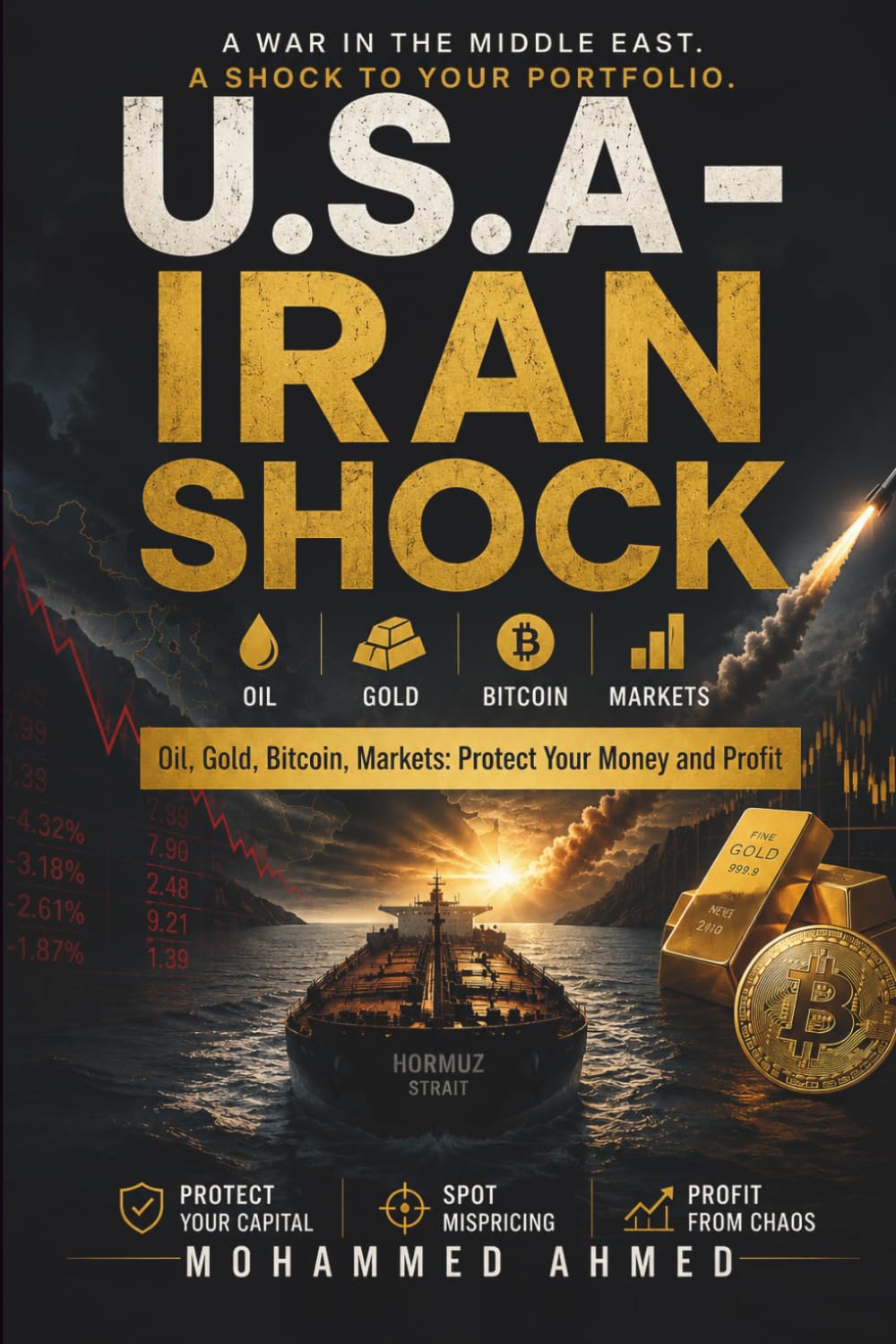U.S.A-IRAN SHOCK: Oil, Gold, Bitcoin, Markets: Protect Your Money and Profit: 64 (Global Crisis Investing Series)