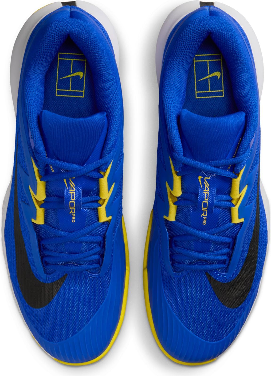 Nike Vapor PRO 3 Clay Court Tennisschuh für Herren, Scarpe da Tennis Uomo, Racer Blue Bianco Lightning Nero, 43 EU