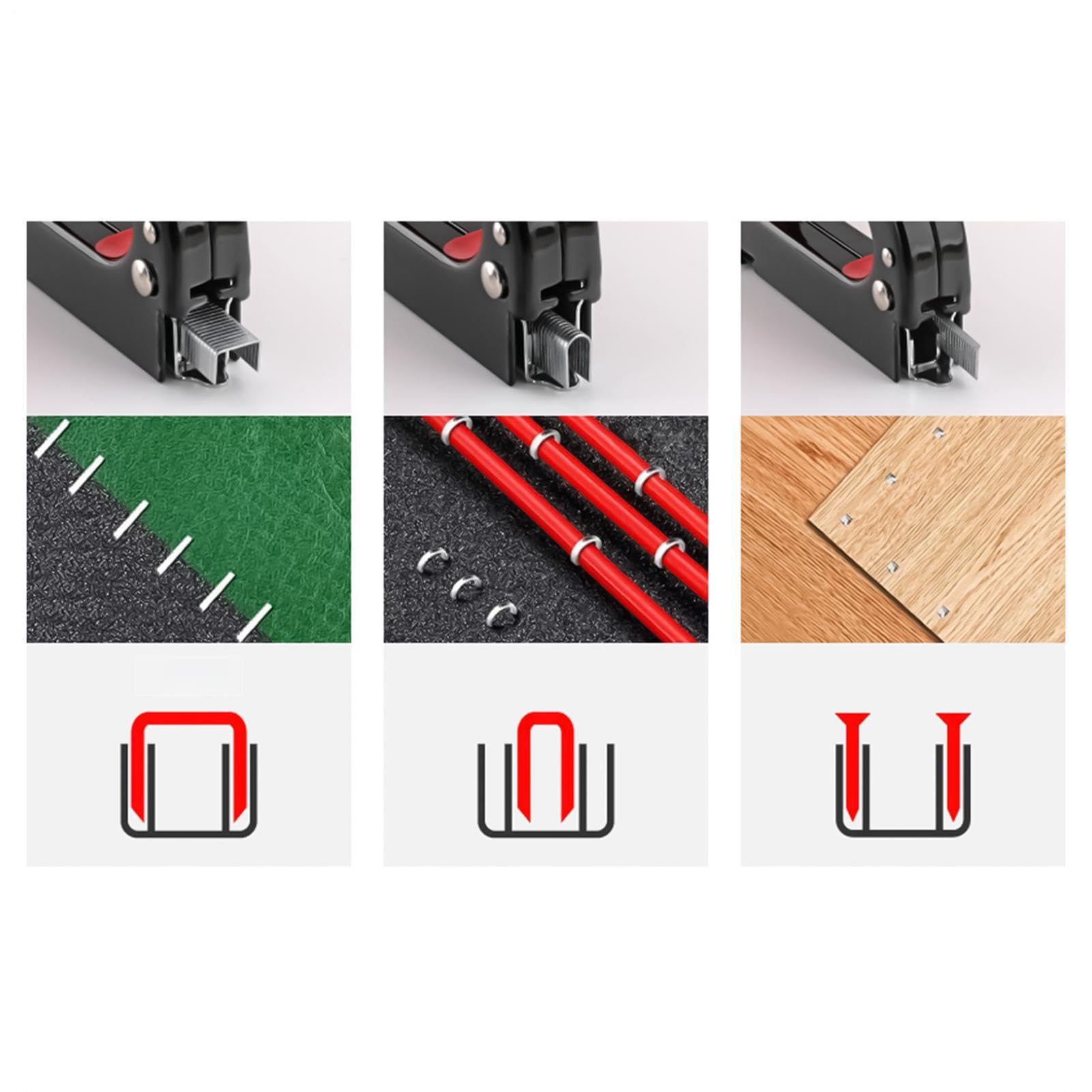Estrattore Chiodi Kit Installazione e Rimozione Punti Metallici per