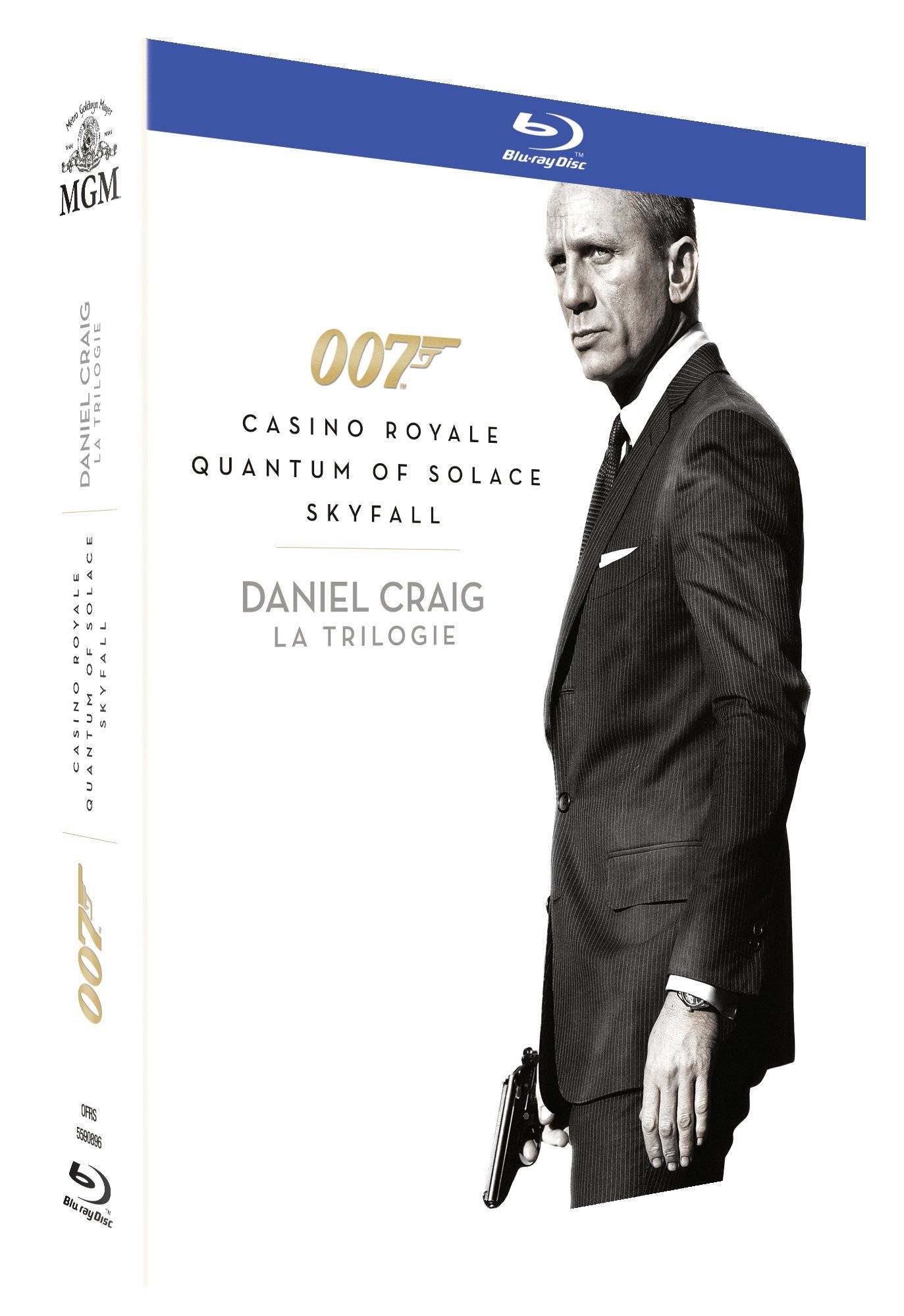 Coffret james bond/daniel craig : skyfall ; casino royale ; quantum of solace