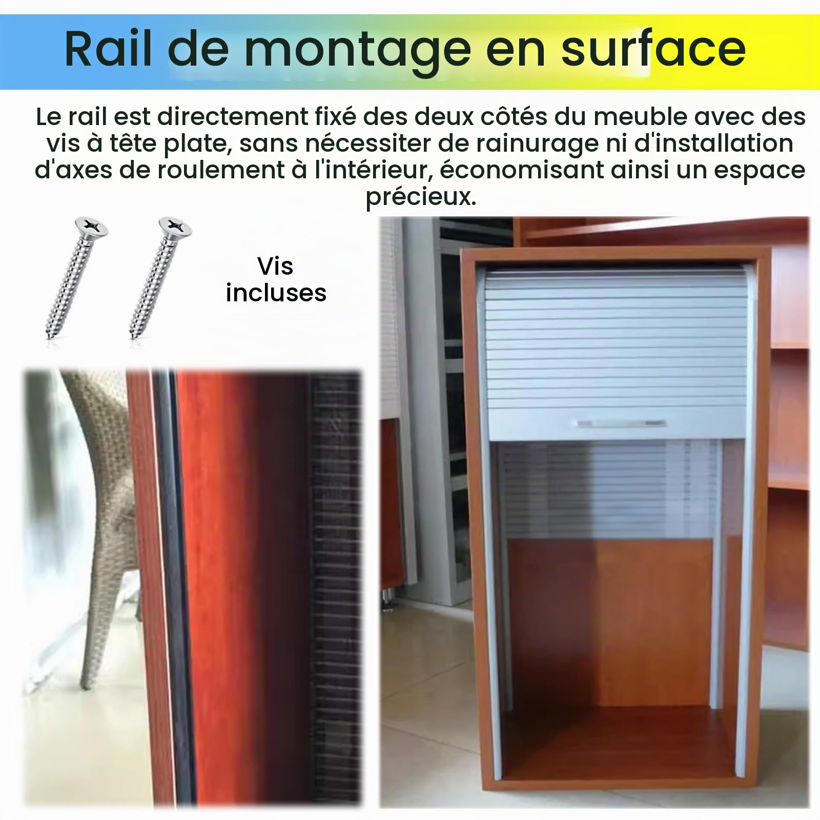 Volet Roulant Pour Meuble De Cuisine Ouverture Par Basculement Vers Le Bas