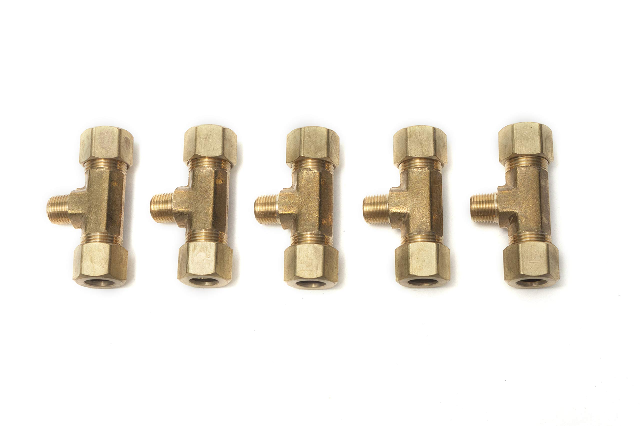 Té de dérivation à compression en laiton Ltwfitting pour tube de plomberie