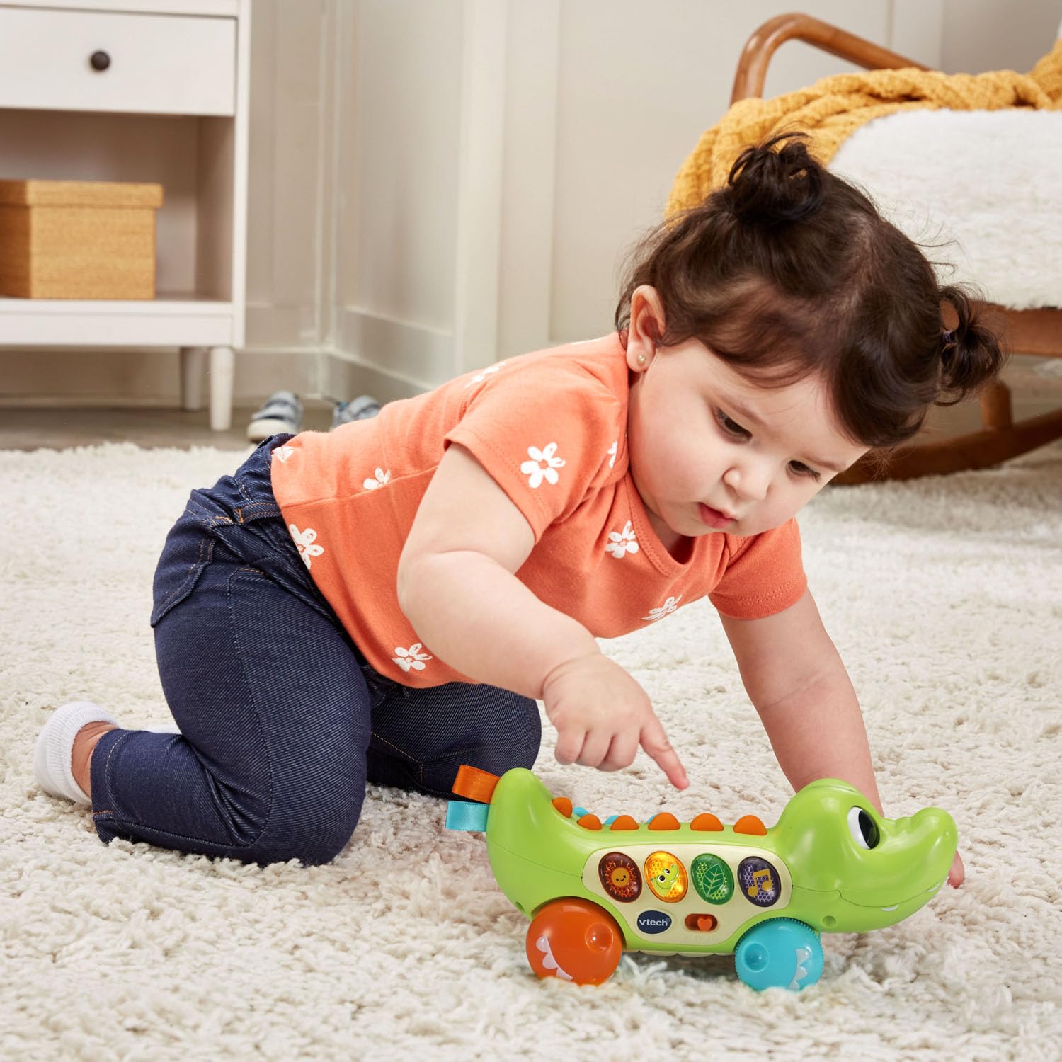Amazon.co.jp: VTech ベビースクイーズ スパイク アリゲーター : おもちゃ