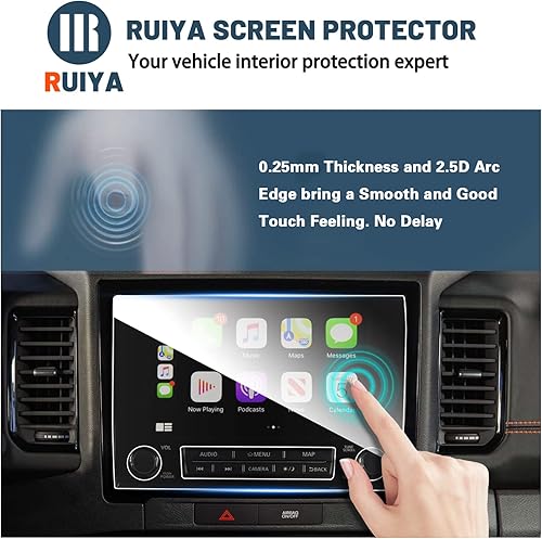 Miniatura 2 de Protector de pantalla para radio Nissan Frontier de 9 pulgadas, pantalla táctil Nissan Frontier 2022-2024, accesorios de vidrio templado 9HD,