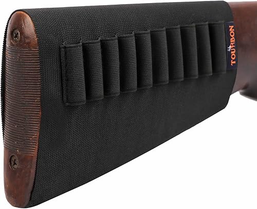 Tourbon Funda elástica de munición para escopeta de escopeta con soporte para cartucho de rifle de culata para 30-06,45-70,.223,.308,30 1.209 in,