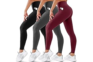 Women's Workout Clothes: 3-Pack Leggings for Enhanced Comfort and Performance
