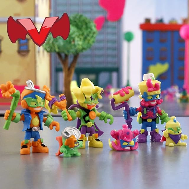 Foto 5 de 7 de SUPERTHINGS Serie Neon Power, Colección Completa de los 6 Kazoom Kids