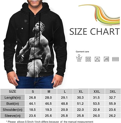 Miniatura 4 de Sudadera con capucha con cremallera para hombre, sudadera de moda con capucha y bolsillos Kanga para adolescentes, hombres y jóvenes