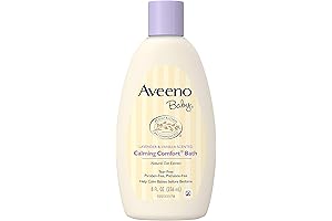 Aveeno Baby Calming Comfort Bath: Lavender and Vanilla -- 8 fl oz