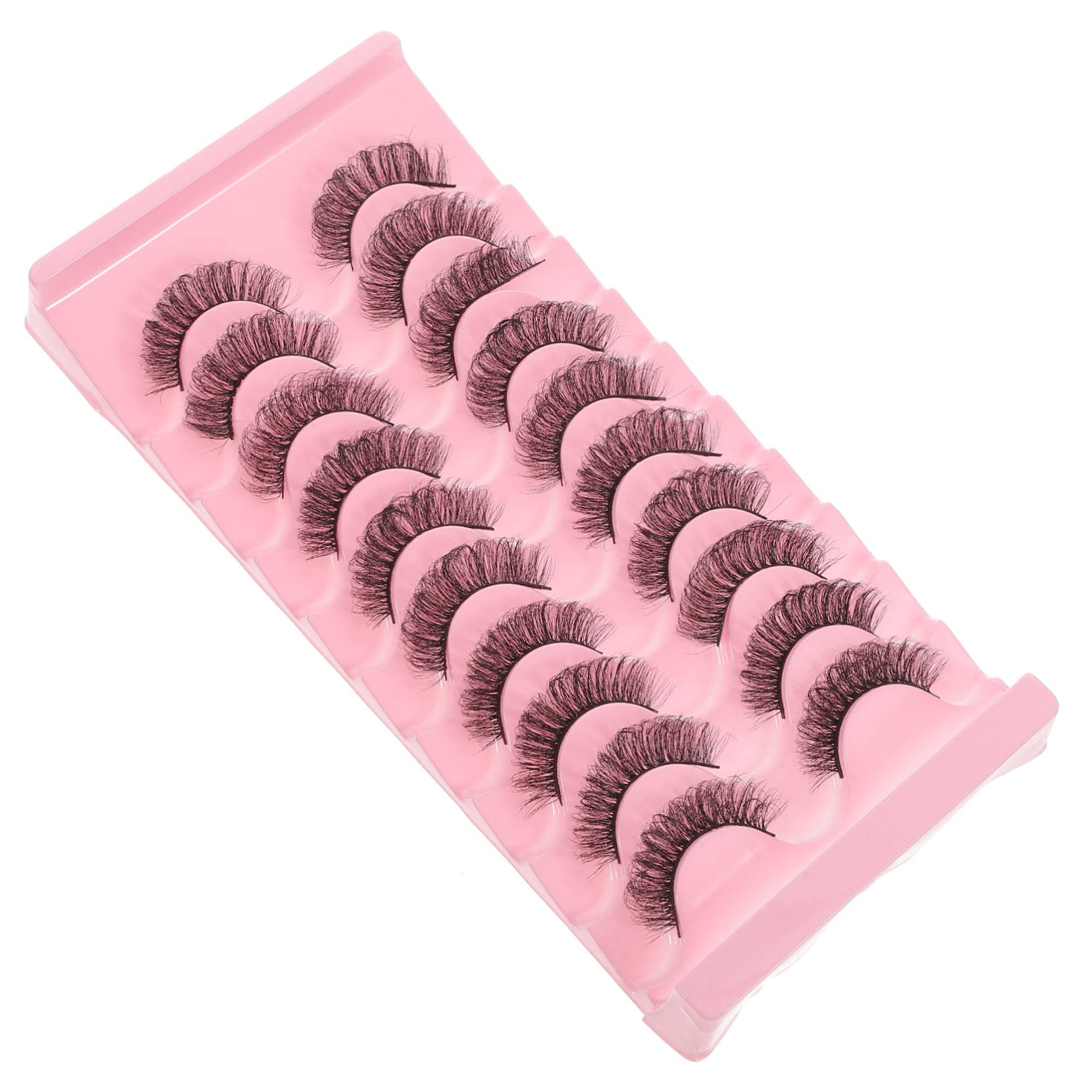 Healeved 50paia Extension Per Mano Voluminose e False Per Look Cat Eye Occasione