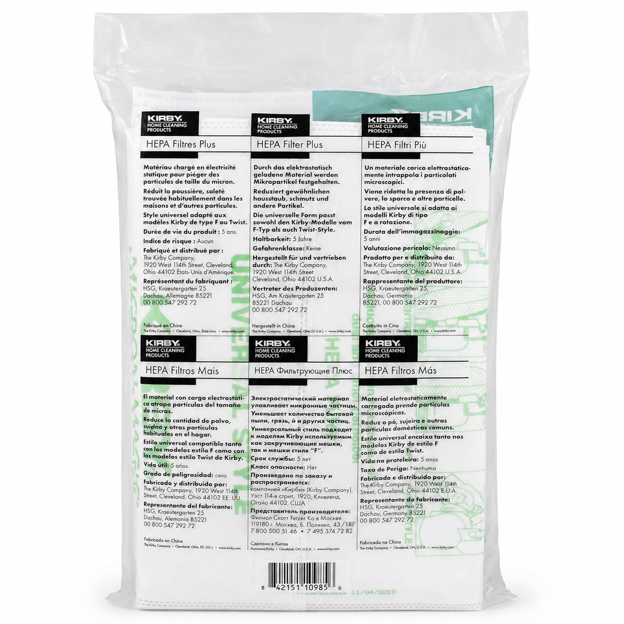 Kirby Filter Bags - HEPA Filtration & Strong Suction -3