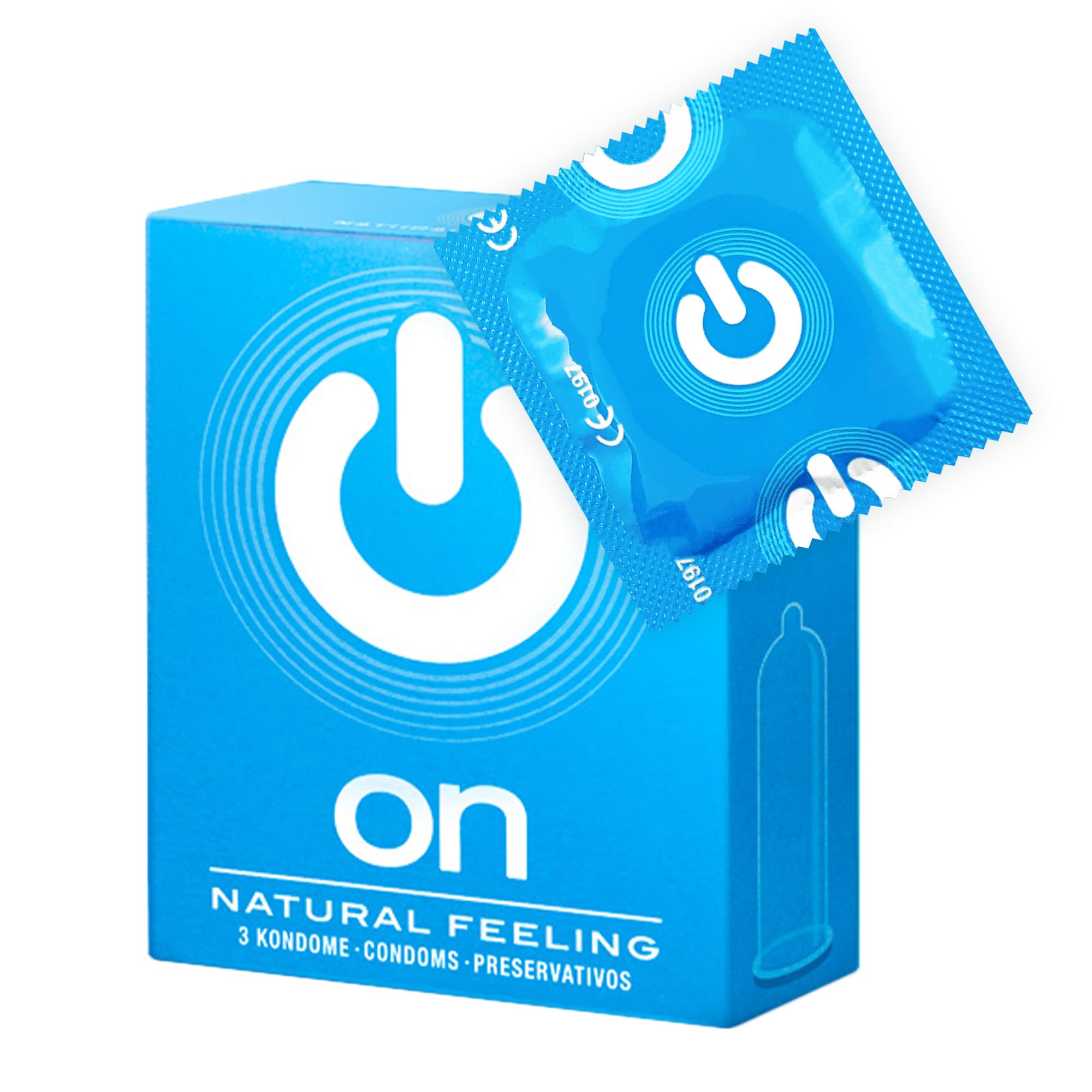 ON Natural feeling 3er Pack Kondome 3 Stück