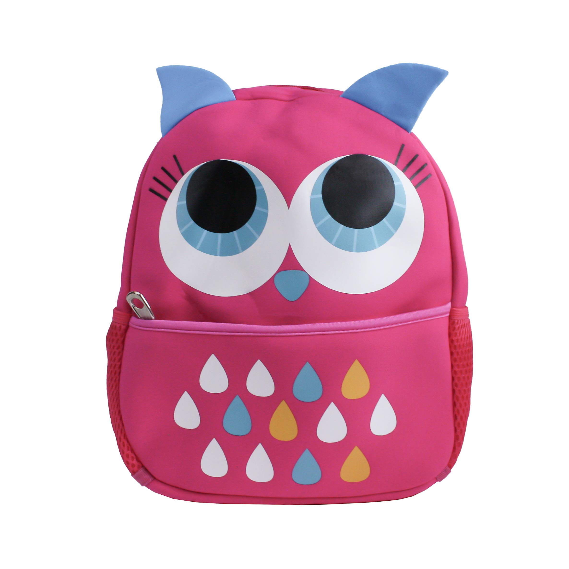 Emartbuy Owls - Pink Kids Cute Smart Backpack Rucksack School Nursery Travel Bag - Owls Pink