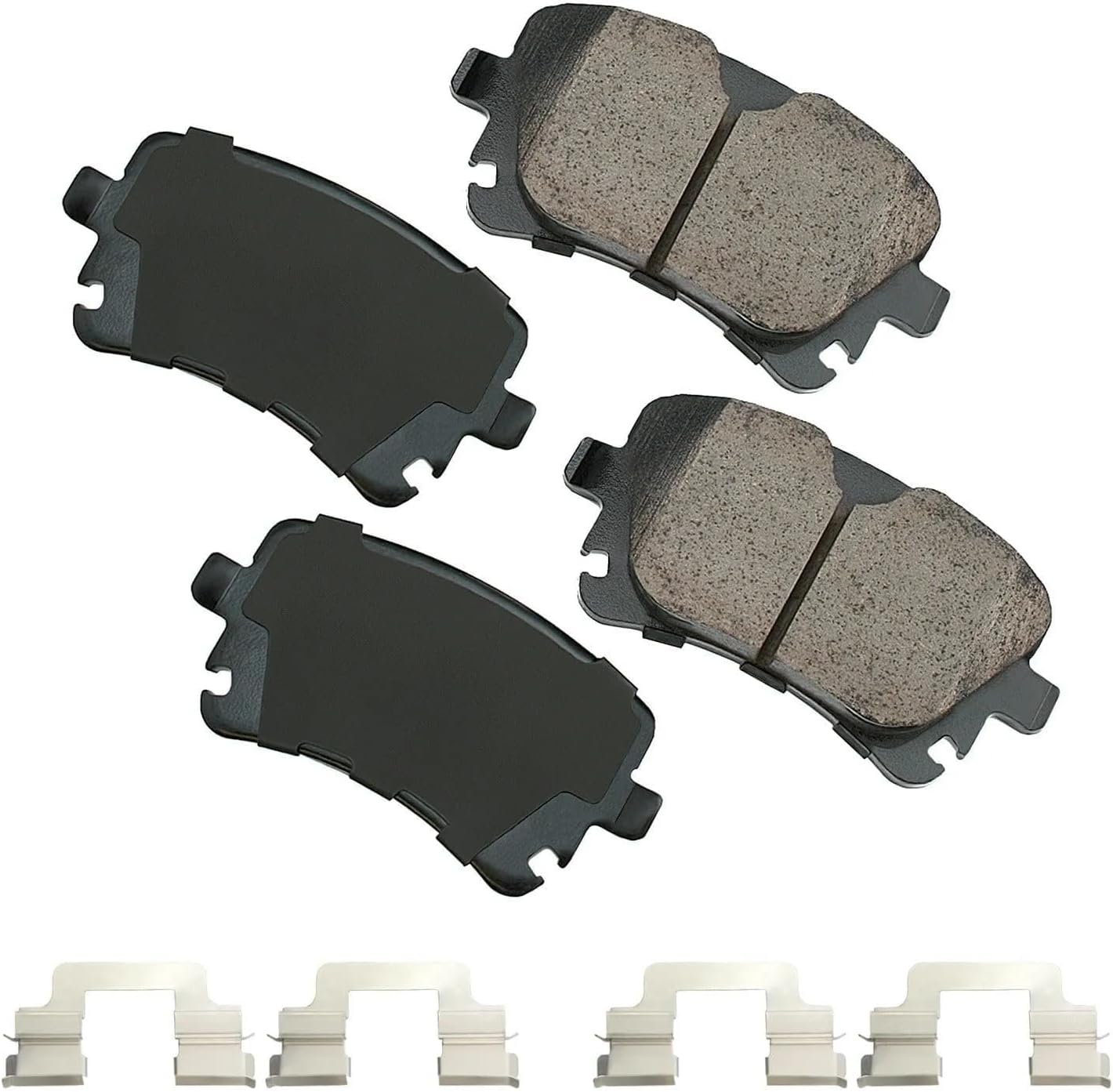 Akebono - EUR1018B Ultra-Premium Ceramic Rear Disc Brake Pads