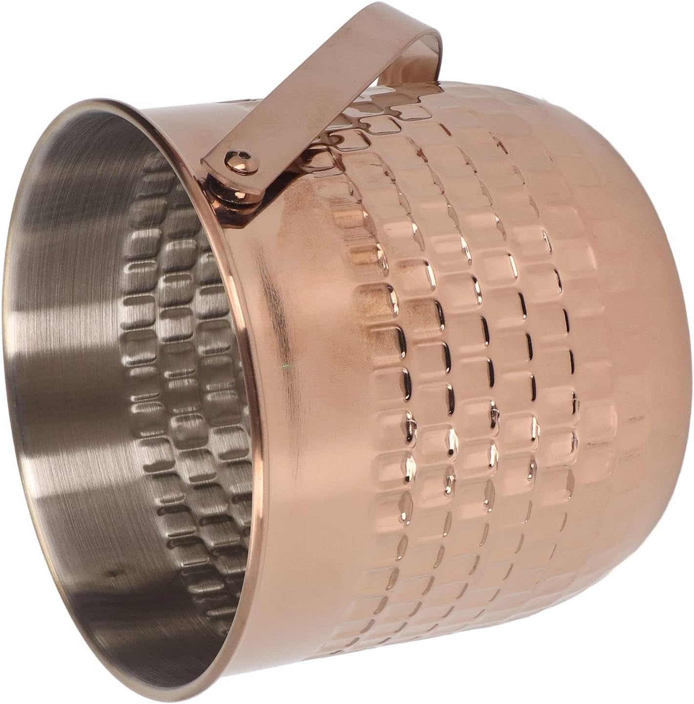 Rose Gold Double-Wall Insulated Stainless Steel Wine Bucket – Keeps Wine, Beer & Whisky Ice-Cold for Parties, KTV, Dinners & Bars