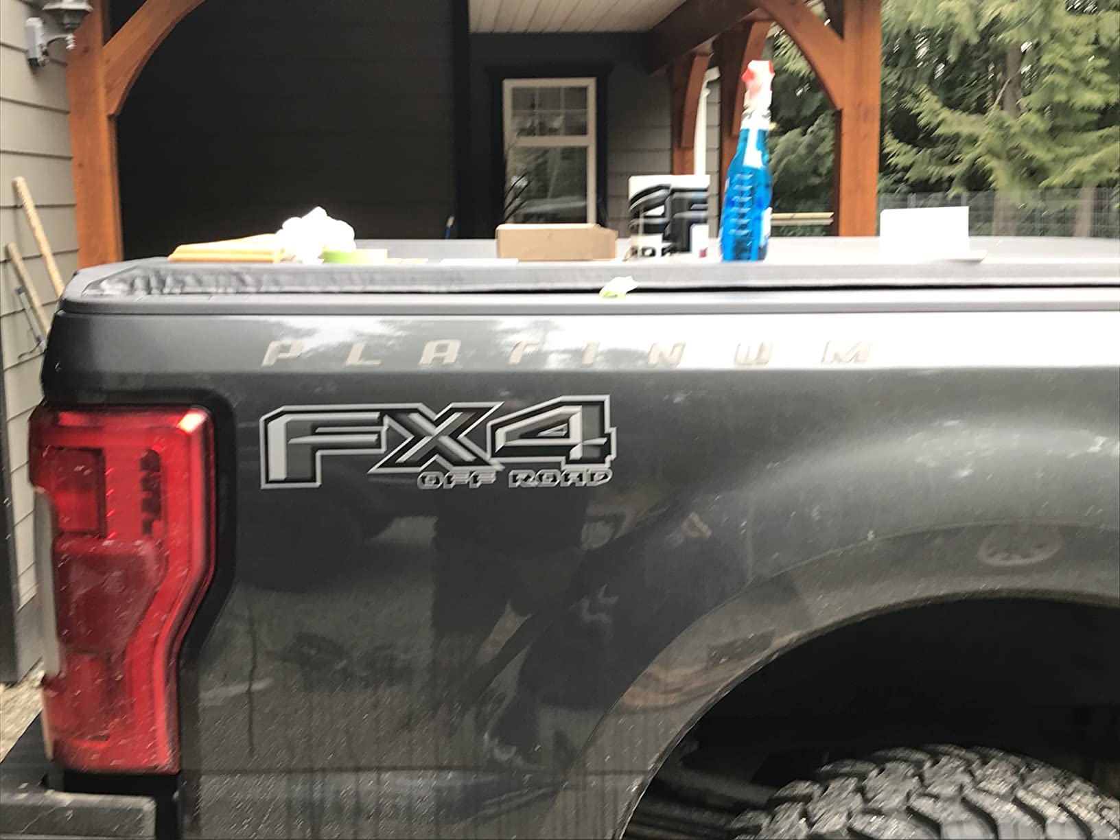 2x) Ford F150 F250 F350 FX4 Off Road Decals Stickers American - Foto 2