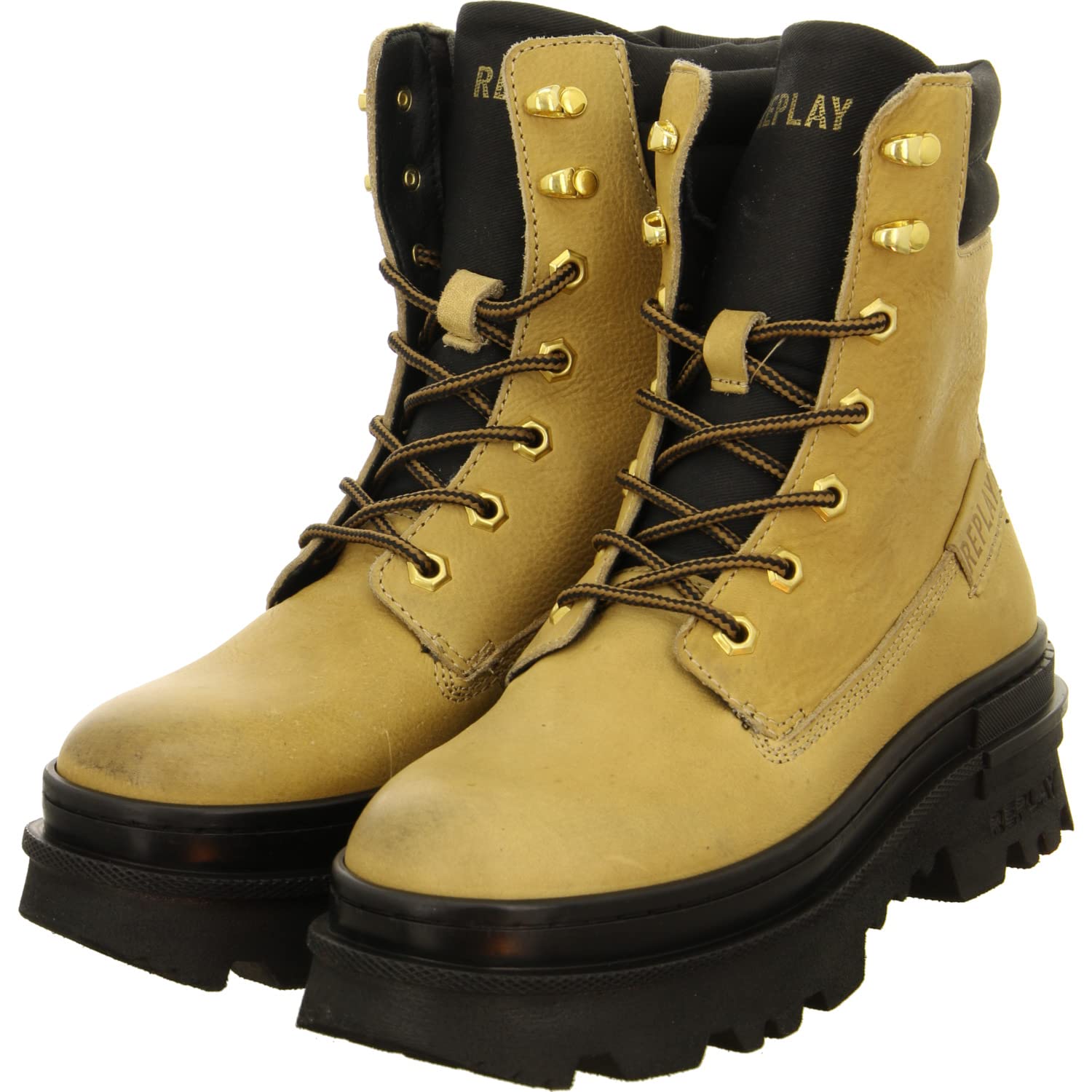 REPLAY Women's Laser Mountain Fashion Boots, 029HONEY, 41 EU, 029honey, 8.5 UK