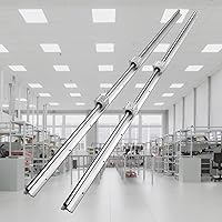 Vista 8 de VEVOR Riel lineal, 2 piezas SBR20-1500mm, carril de deslizamiento lineal, kit CNC de 4 piezas de bloque de rodamiento SBR20UU, kit de carriles