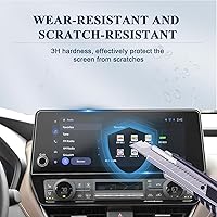 Vista 2 de Protección de Pantalla para Auto [2 Piezas] 12.3" para Toyota Grand Highlander 2024 2025 2026 Protector de Pantalla para Toyota Grand Highlander