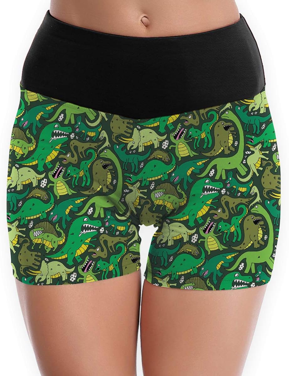 AP.Roon Freak Out Dinosaur Women�s High Waist