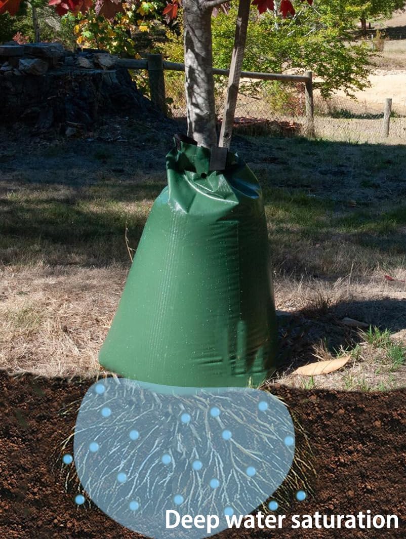 Bolsa de riego de árbol de liberación Lenta de 20 galones (1/2/3) (2, 20 galones)