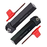 Vista 2 de 5/8" SER1616H16 SEL1616H16 Herramienta de soporte de torno con 20 piezas 16ER/IR AG60, paquete de 26