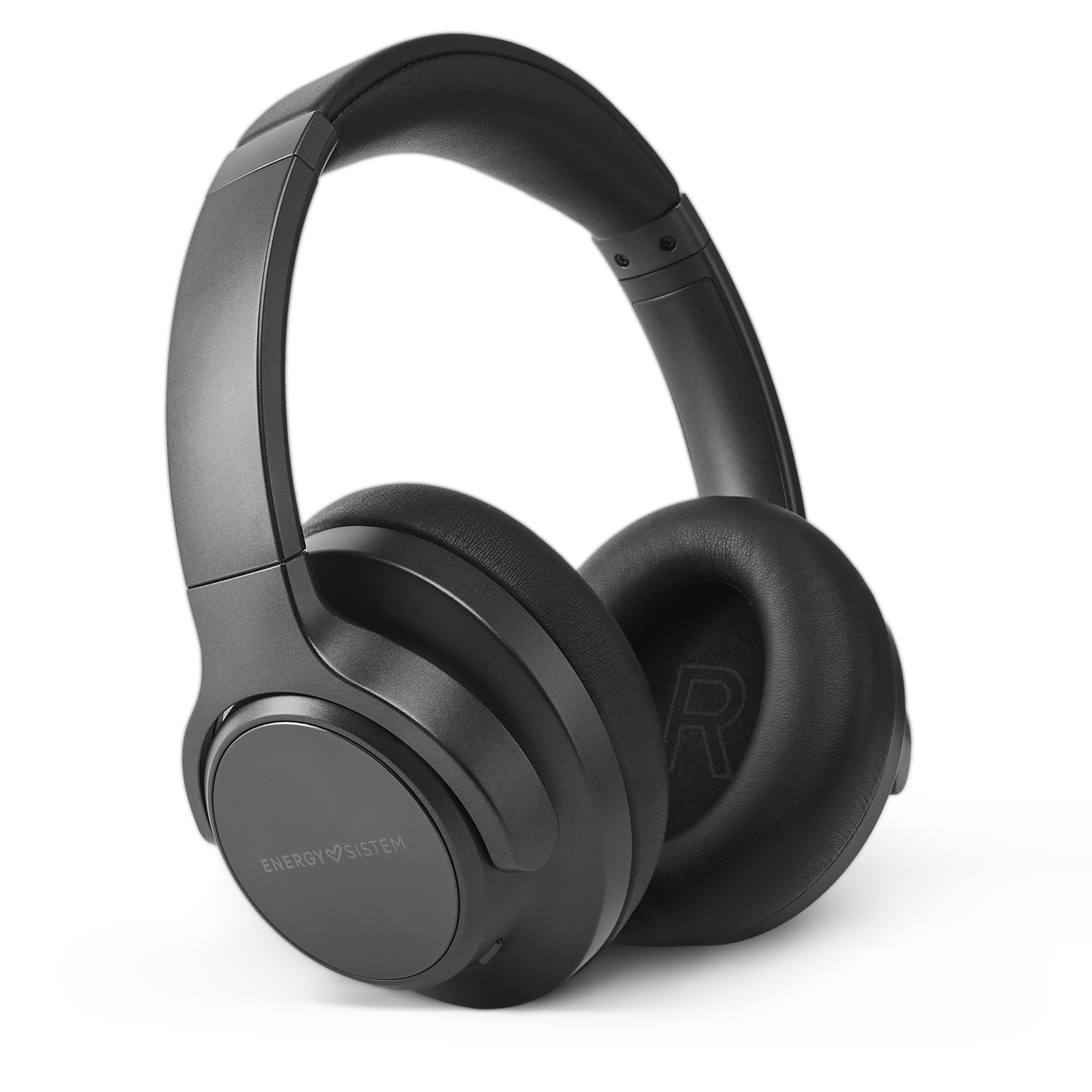 Energy Sistem Silent ANC - Auriculares con cancelación de Ruido (Hybrid ANC, Plástico Reciclado, Bluetooth 5.4, 100 Horas batería, Quick Charge)