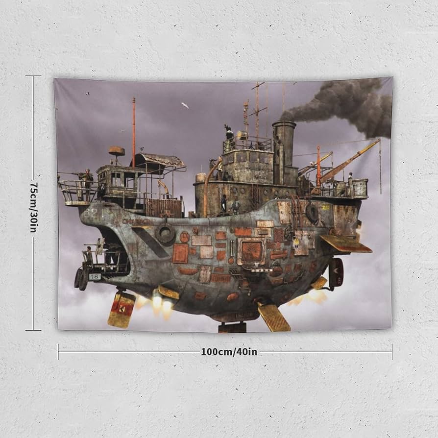 Amazon.co.jp: 天空の城ラピュタ アートパ タペストリー 多機能 壁掛け