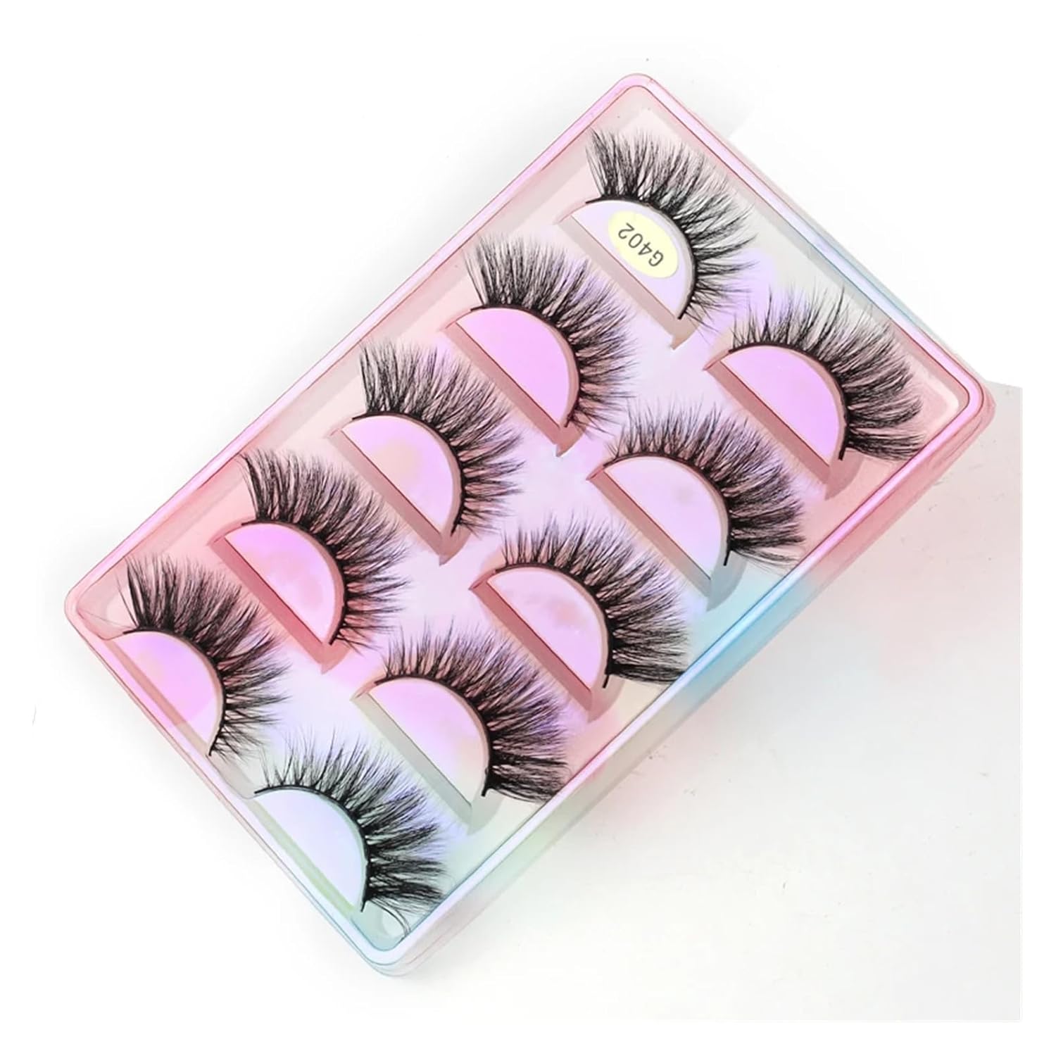 UAMOU Bulk Eyelashes 3D Mink Lashes Fluffy Soft Wispy Natural Eyelash Extension Reusable Cilios Mink False Eyelashes Makeup