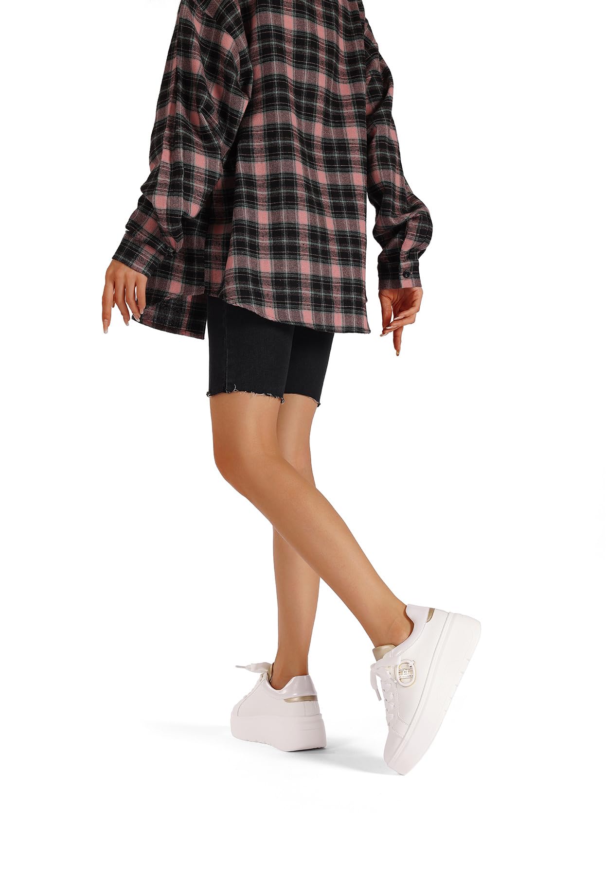 QUEEN HELENA Sneakers Platform Scarpe da Ginnastica Casual Leggere Donna X32-7