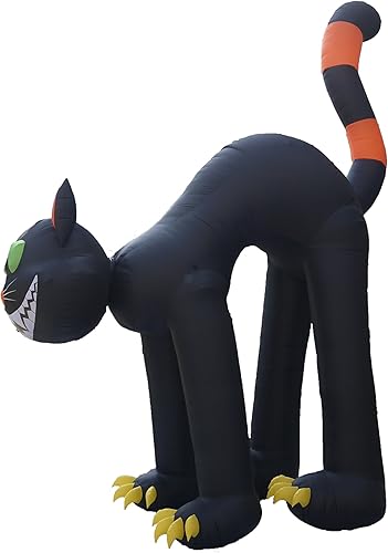 Miniatura 5 de 20 animales inflables de Noche de Brujas, gato negro