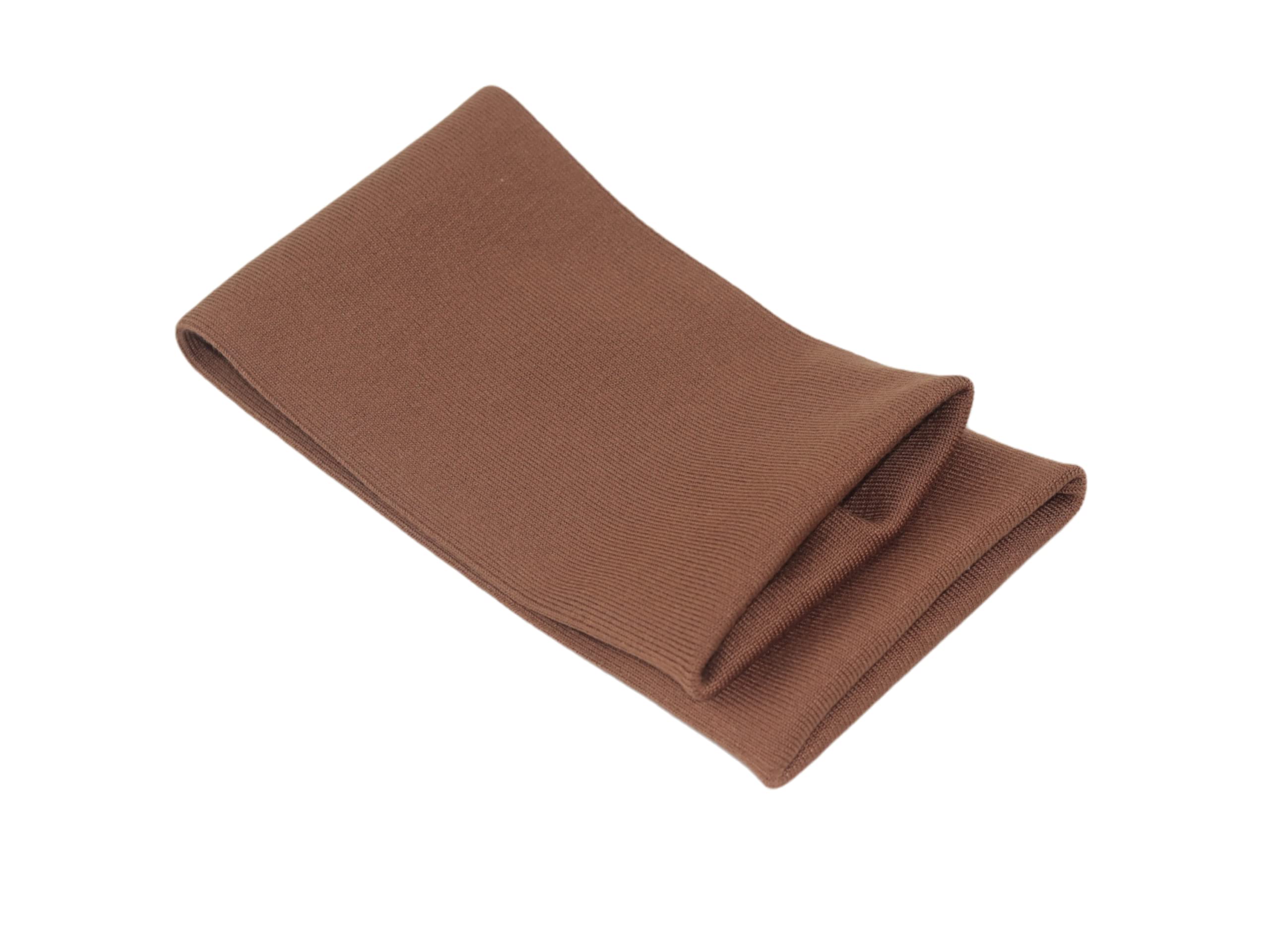 TinaKim Ribbing Cuffs, for Sweatshirt Jacket Material Sewing (Tubular Khaki, 16x4in)
