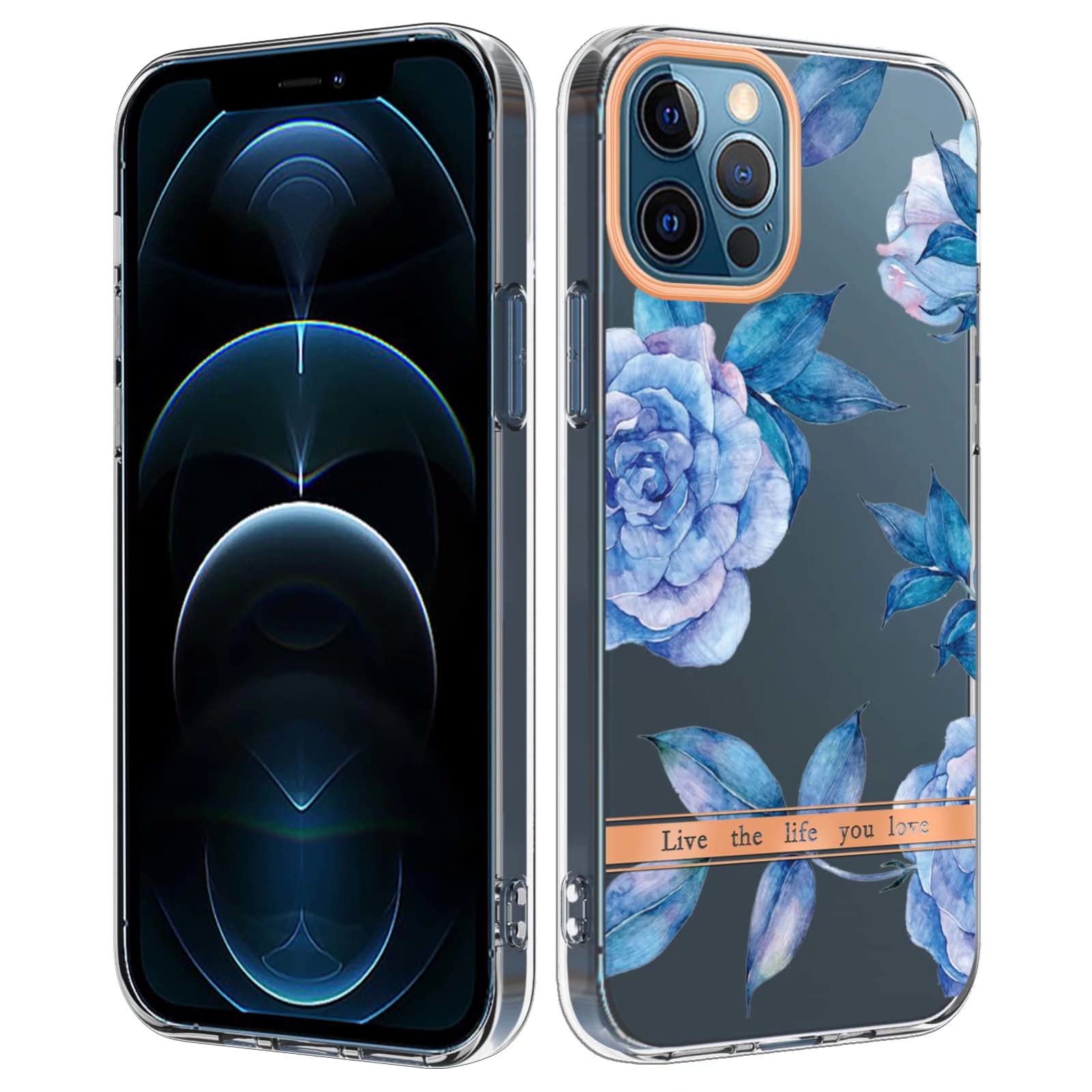 Transparente Handyhülle Für Xiaomi 11T/11T Pro – Mit Blumen-Muster, Ultradünn & Stoßfest (TPU)